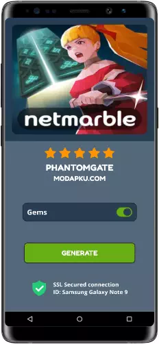 Phantomgate MOD APK Screenshot