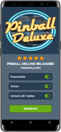 Pinball Deluxe Reloaded MOD APK Screenshot