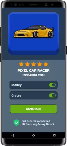 Pixel Car Racer MOD APK Screenshot