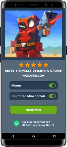 Pixel Combat Zombies Strike MOD APK Screenshot