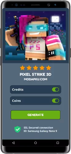 Pixel Strike 3D MOD APK Screenshot