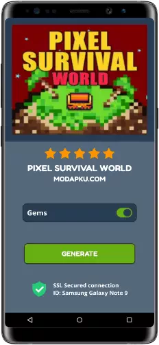 Pixel Survival World MOD APK Screenshot