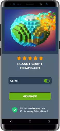 Planet Craft MOD APK Screenshot