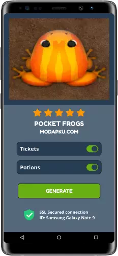 Pocket Frogs MOD APK Screenshot