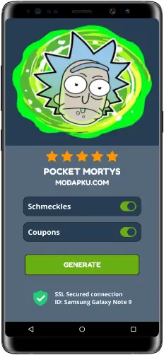Pocket Mortys MOD APK Screenshot