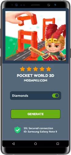 Pocket World 3D MOD APK Screenshot