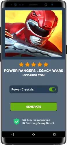 Power Rangers Legacy Wars MOD APK Screenshot