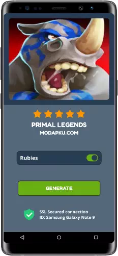 Primal Legends MOD APK Screenshot