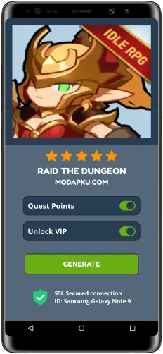 Raid the Dungeon MOD APK Screenshot