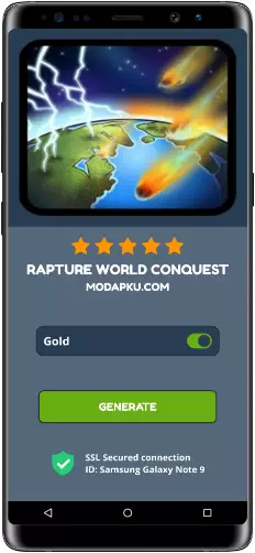 Rapture World Conquest MOD APK Screenshot