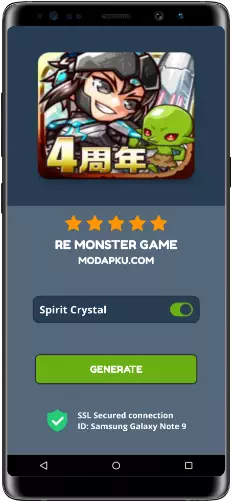 Re Monster Game MOD APK Screenshot