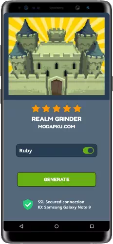 Realm Grinder MOD APK Screenshot