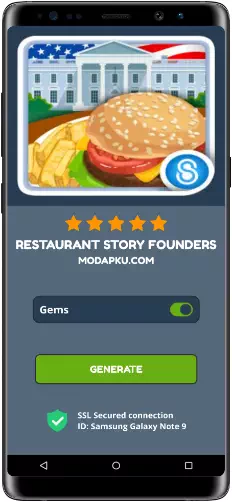 Restaurant Story Founders MOD APK Screenshot