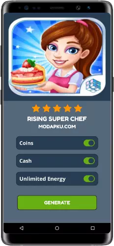 Rising Super Chef MOD APK Screenshot