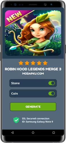 Robin Hood Legends Merge 3 MOD APK Screenshot
