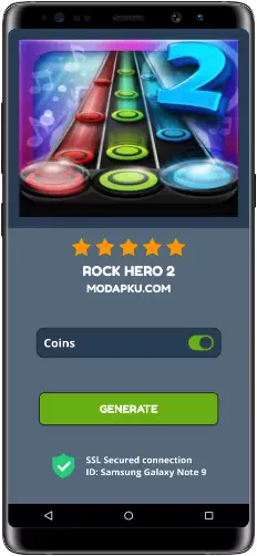 Rock Hero 2 MOD APK Screenshot