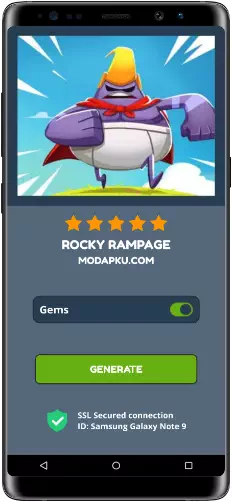 Rocky Rampage MOD APK Screenshot