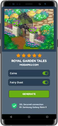 Royal Garden Tales MOD APK Screenshot