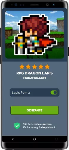 RPG Dragon Lapis MOD APK Screenshot