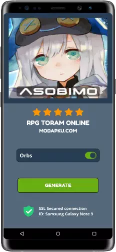 RPG Toram Online MOD APK Screenshot