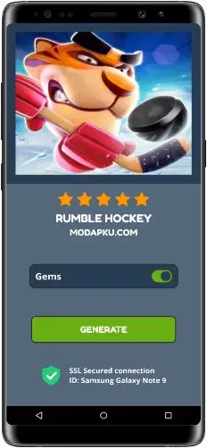 Rumble Hockey MOD APK Screenshot