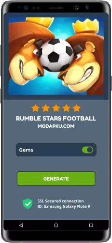 Rumble Stars Football MOD APK Screenshot