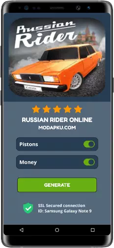 Russian Rider Online MOD APK Screenshot
