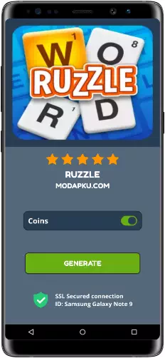 Ruzzle MOD APK Screenshot