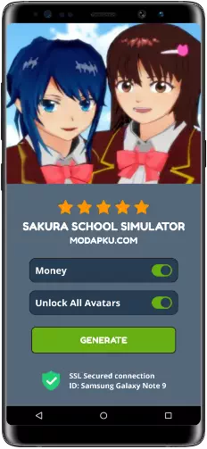 Sakura School Simulator MOD APK Screenshot