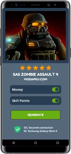 SAS Zombie Assault 4 MOD APK Screenshot