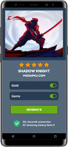 Shadow Knight MOD APK Screenshot