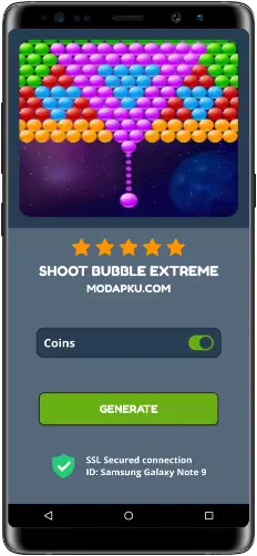 Shoot Bubble Extreme MOD APK Screenshot