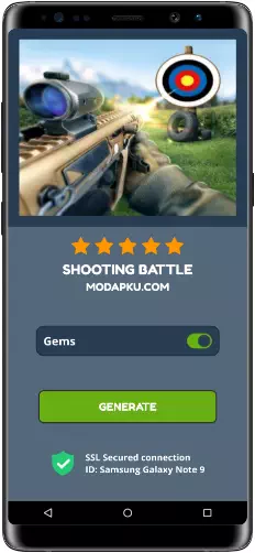 Shooting Battle MOD APK Screenshot
