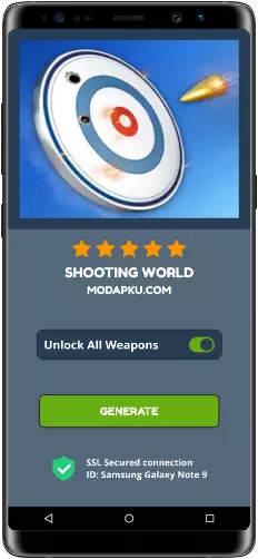 Shooting World MOD APK Screenshot