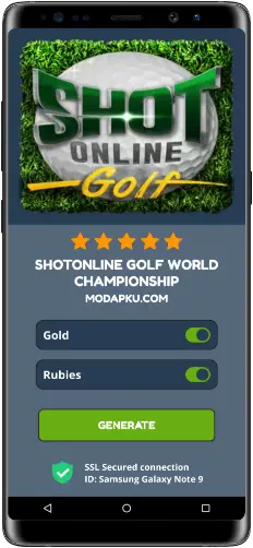 SHOTONLINE GOLF World Championship MOD APK Screenshot