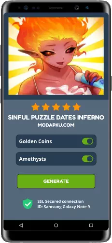 Sinful Puzzle Dates Inferno MOD APK Screenshot