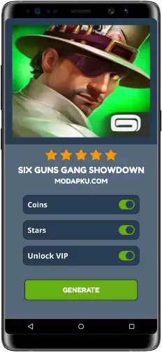 Six Guns Gang Showdown MOD APK Screenshot