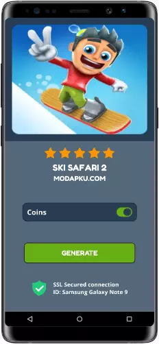 Ski Safari 2 MOD APK Screenshot