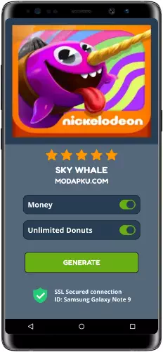 Sky Whale MOD APK Screenshot