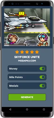 Skyforce Unite MOD APK Screenshot