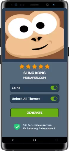 Sling Kong MOD APK Screenshot