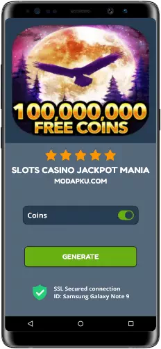 Slots Casino Jackpot Mania MOD APK Screenshot