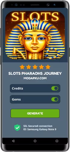 Slots Pharaohs Journey MOD APK Screenshot