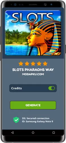 Slots Pharaohs Way MOD APK Screenshot