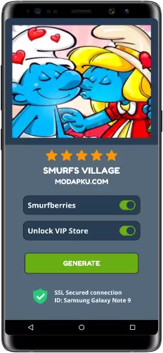Smurfs Village MOD APK Screenshot