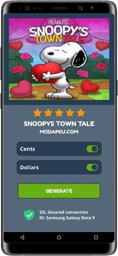 Snoopys Town Tale MOD APK Screenshot