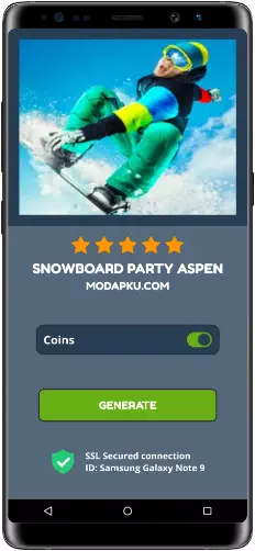 Snowboard Party Aspen MOD APK Screenshot
