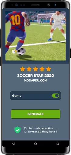 Soccer Star 2020 MOD APK Screenshot