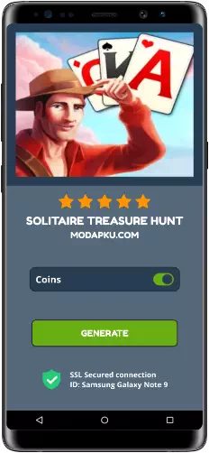 Solitaire Treasure Hunt MOD APK Screenshot