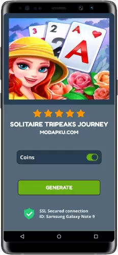 Solitaire TriPeaks Journey MOD APK Screenshot